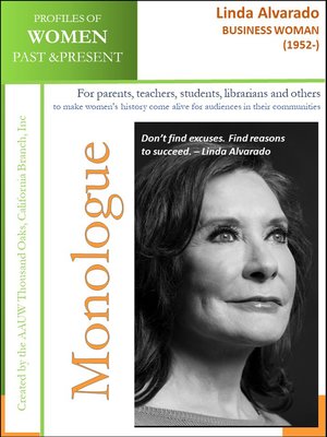 cover image of Profiles of Women Past & Present – Linda Alvarado (1952-)